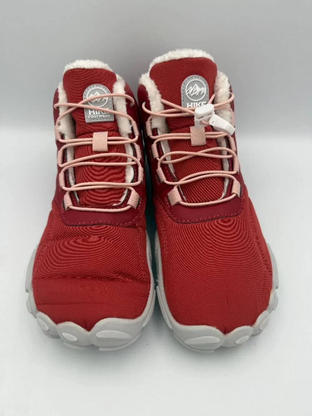 NWT Hike Footwear Lorax Comfort Red Barefoot Winter Boots Sz 41 US W 10/M 8.5